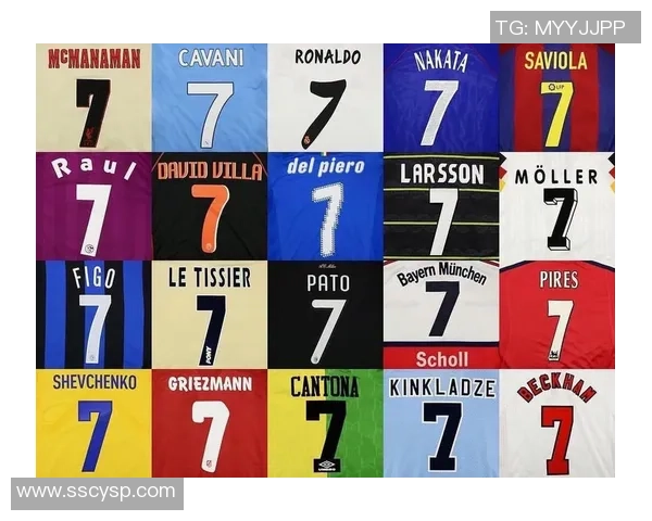 足球明星穿着的球衣号码揭秘你知道他们的号码是多少吗